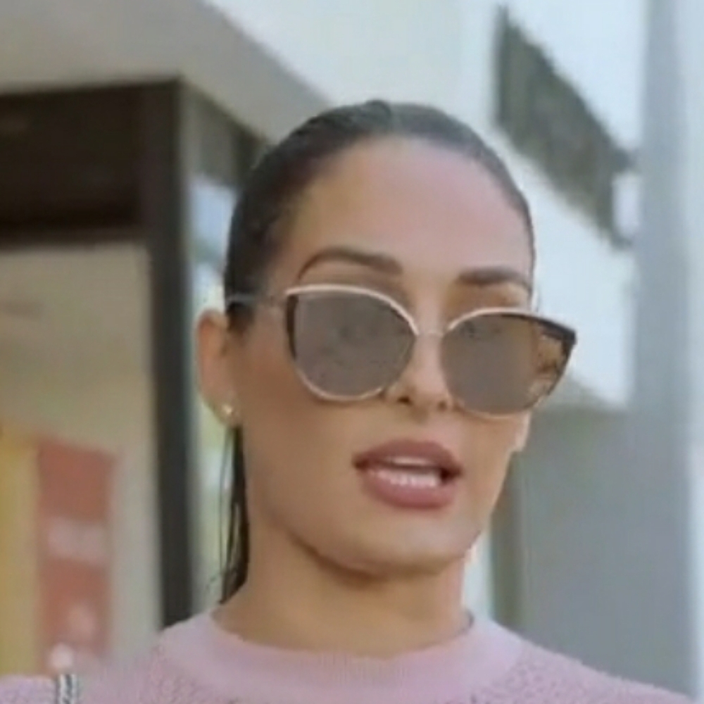 HP🏆 Rose Gold Cat Eye Mirrored Sunglasses - Picture 4 of 7